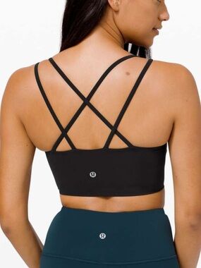 Lululemon Like a Cloud Bra Long Line *Light Support, B/C Cup
Black
